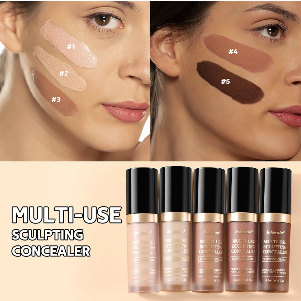 Multi Use Sculpting Concealer Waterproof Matte Full Coverage Foundation