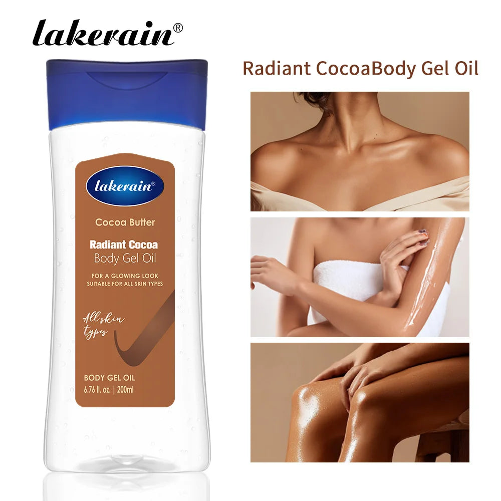 Cocoa Body Oil Gel Hydrating Moisturizer for Glowing Skin - 2
