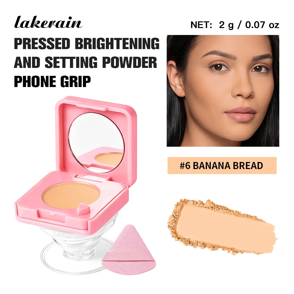 Pressed Setting Powder and Phone Grip Makeup Compact - 23