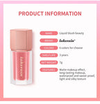 Liquid Blush Face Cheek Tint Long Lasting Matte Makeup