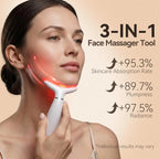 3 in 1 Facial Massager and LED Skin Tightening Device
