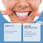 Adjustable Snap On Dentures Temporary Veneers for Missing Teeth