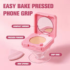 Pressed Face Powder with Mirror Matte Finishing Setting Powder