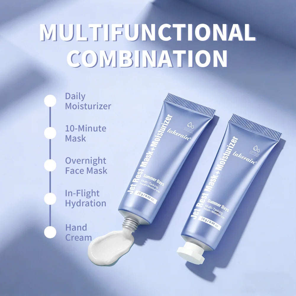 2 in 1 Face Moisturizer and Hydrating Overnight Mask Skin Care Cream