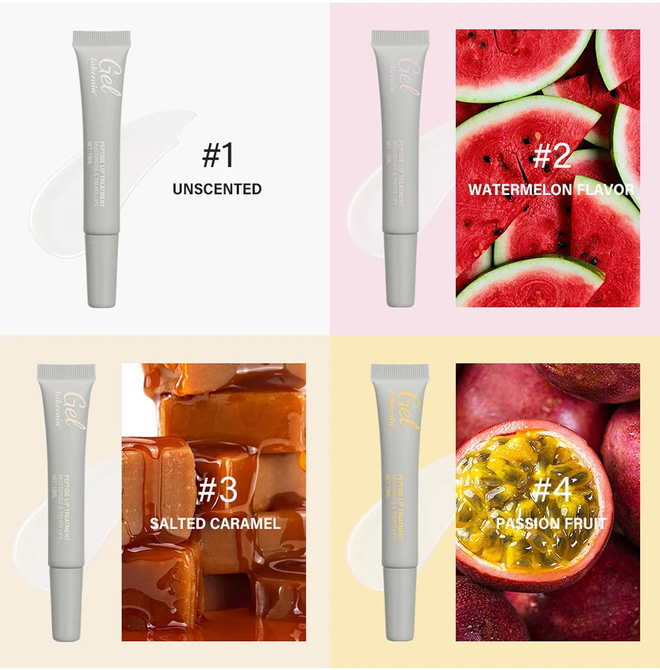 Peptide Lip Treatment Moisturizing Lip Balm Care Gel