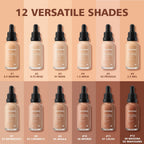 Basic Liquid Foundation Matte Face Makeup Base