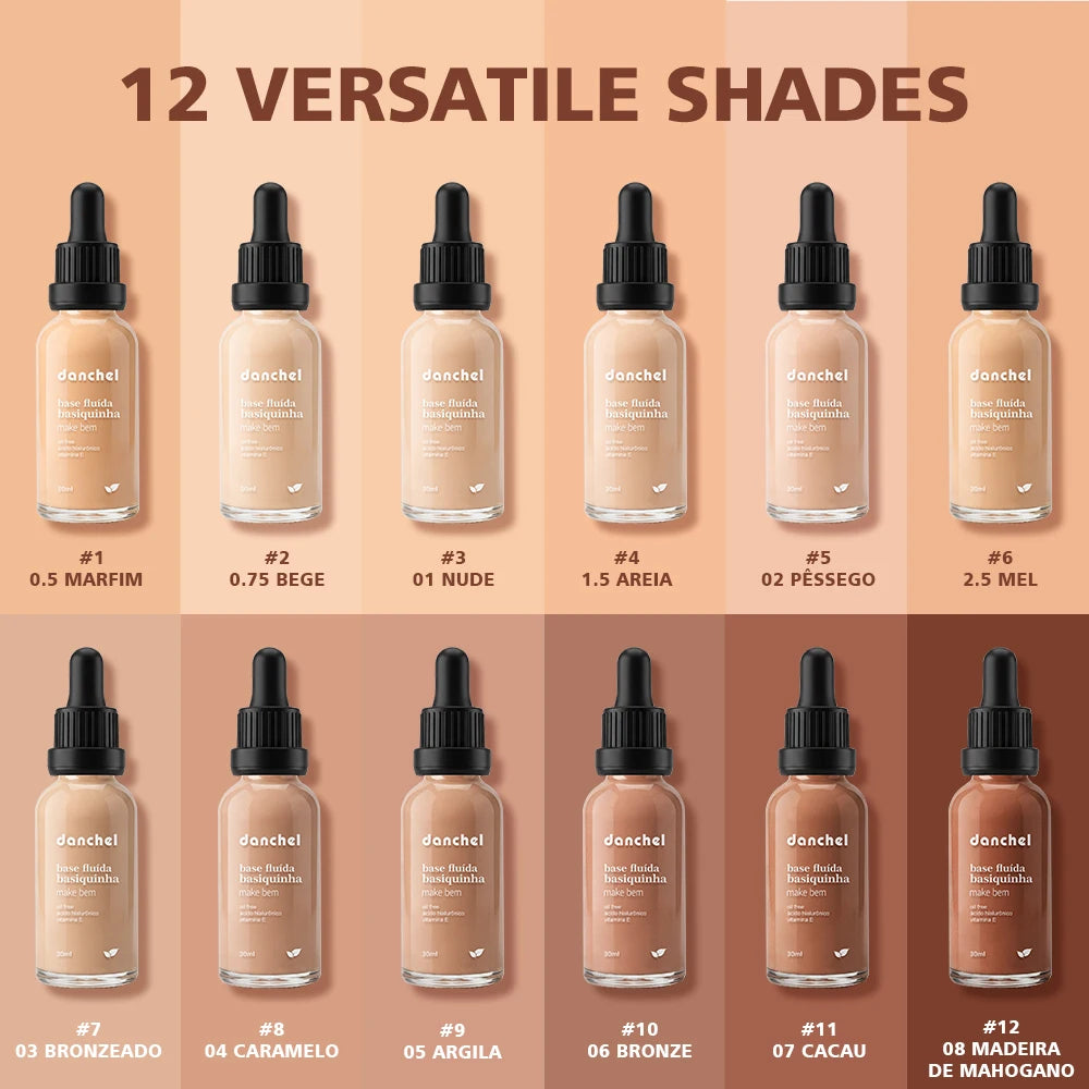 Basic Liquid Foundation Matte Face Makeup Base