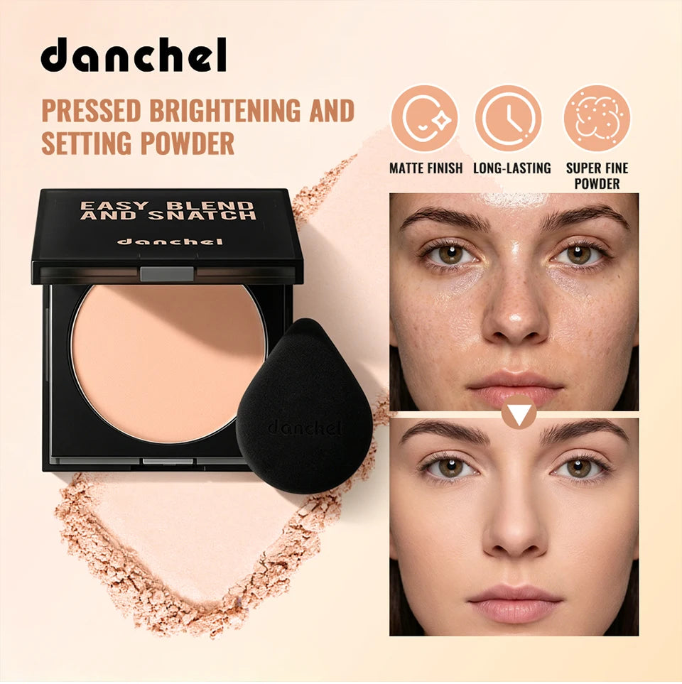 Pressed Setting Powder Matte Oil Control Face Makeup - 7