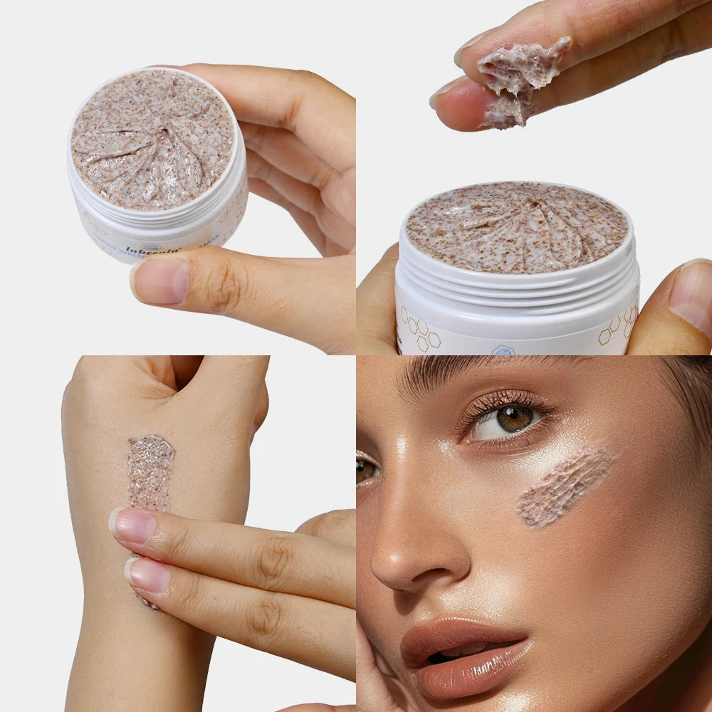 Honey Walnut Facial Scrub and Exfoliating Mask - 5