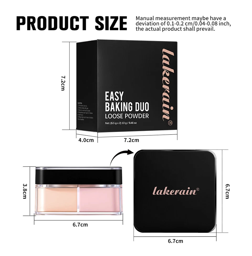 Color Correcting Setting Powder Matte Loose Finishing Powder