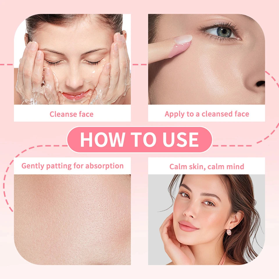 PDRN Pink Peptide Serum and Collagen Balm Set Face Hydration Treatment - 13