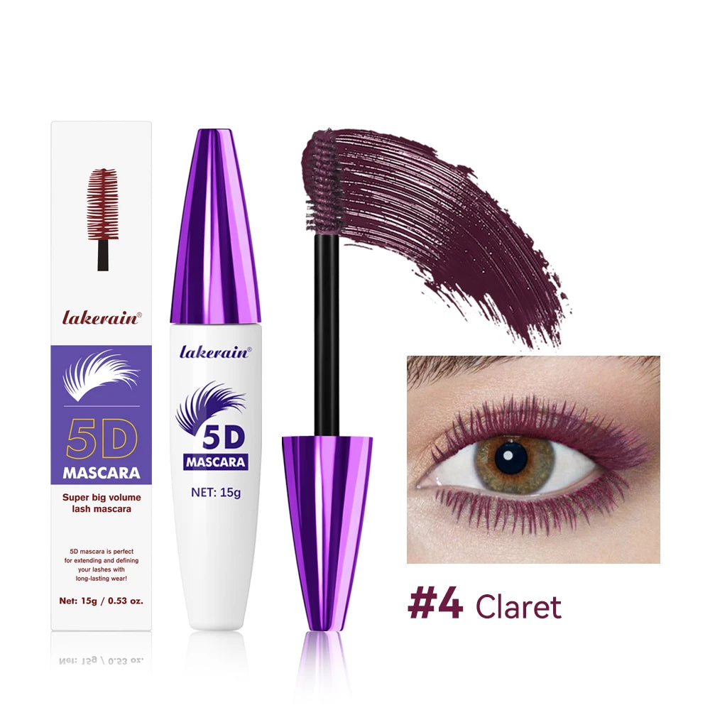 5D Mascara Waterproof Lengthening Eyelash Extension Makeup