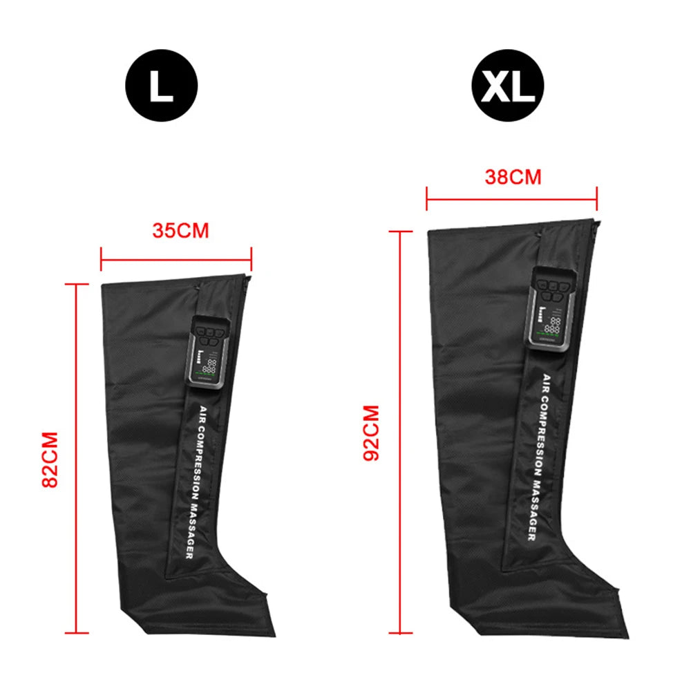 Full Leg Air Compression Massager Sequential Recovery Boot - 15