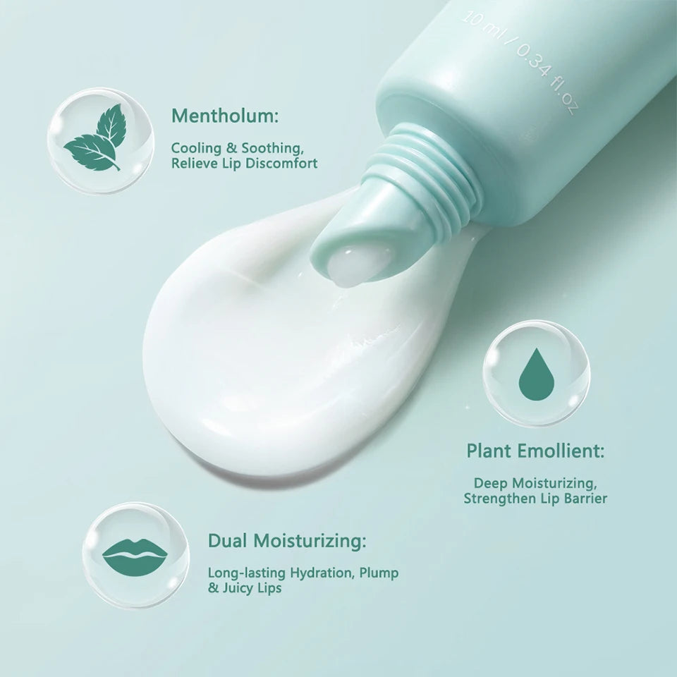 Cooling Peel Off Lip Mask Hydrating Lip Balm for Dry Lips