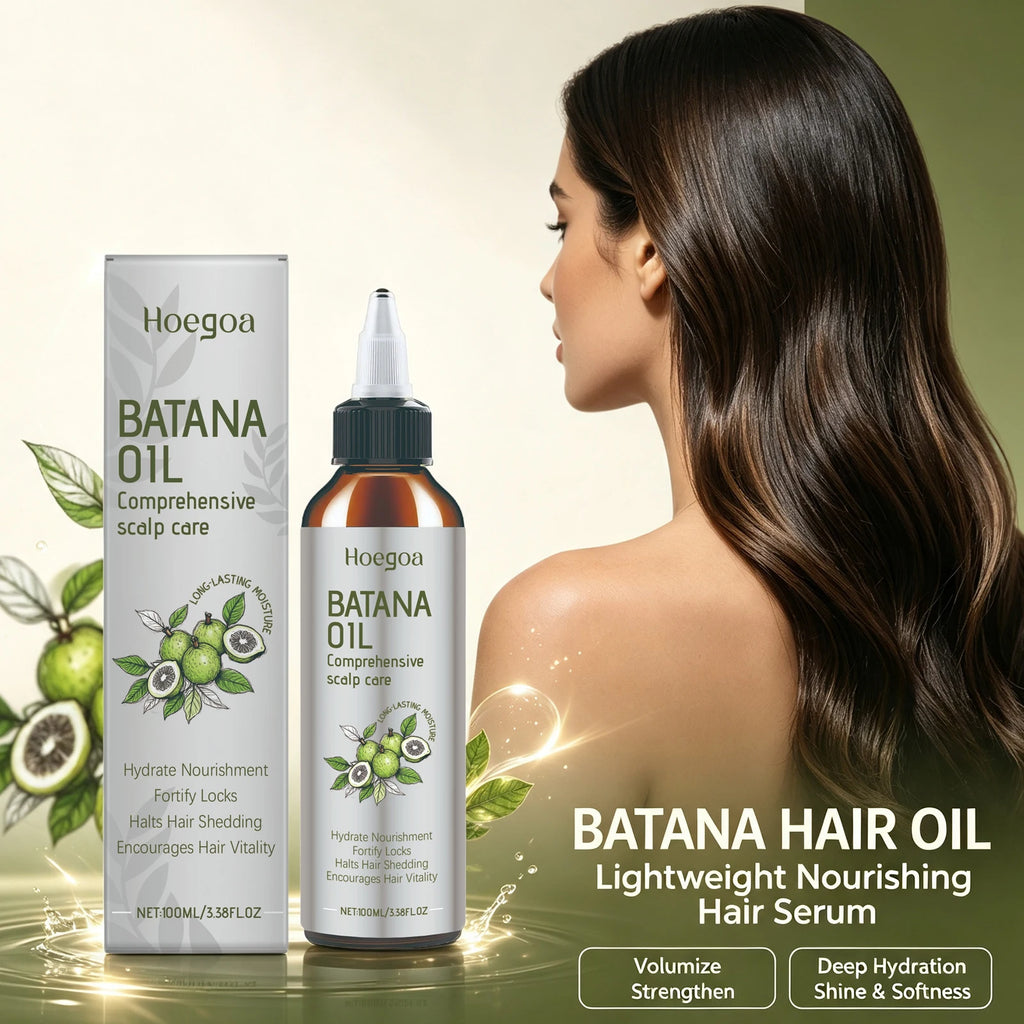 Batana Oil Hair Serum Scalp Treatment for Stronger Growth and Shine