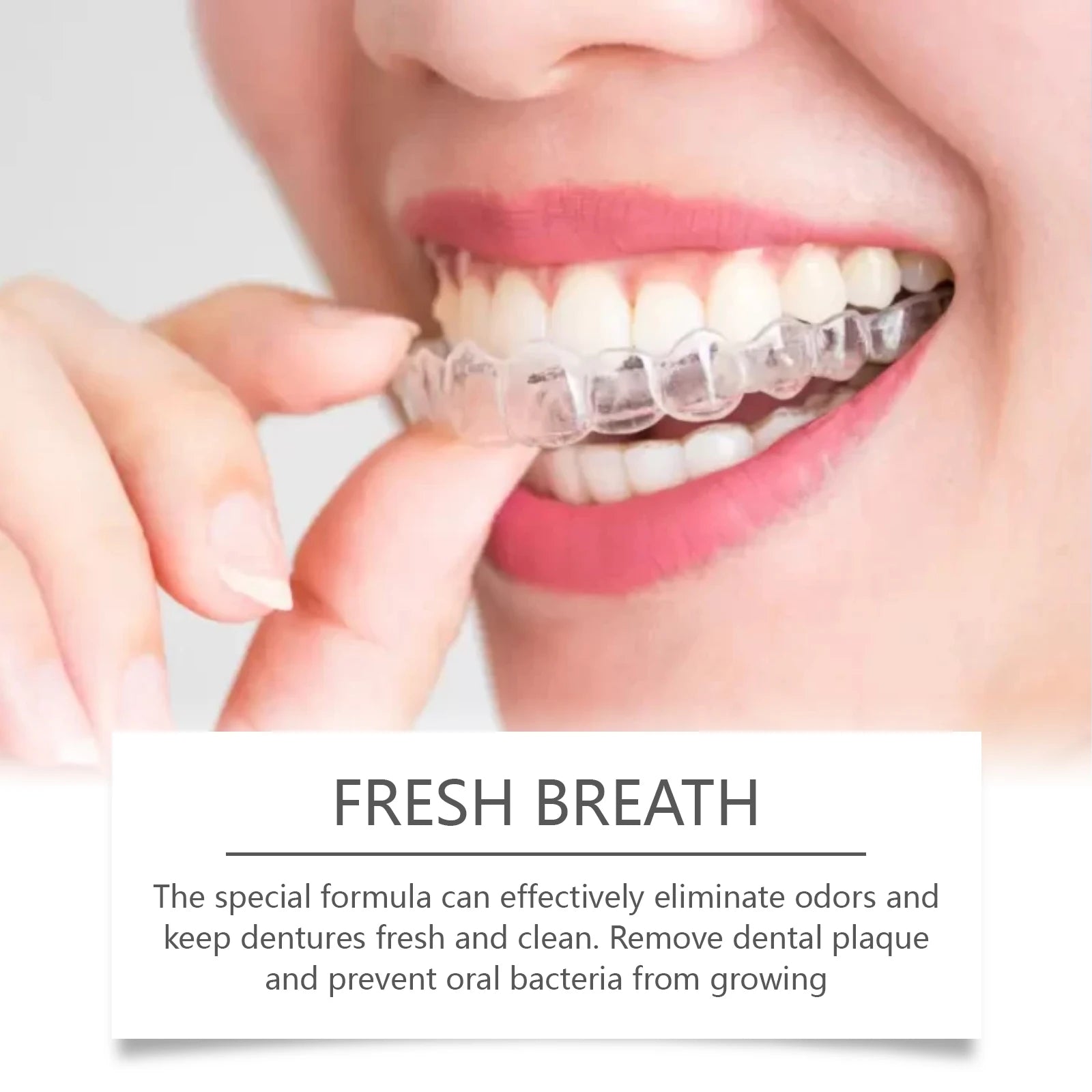 Denture Cleaning Tablets Effervescent Retainer and Aligner Cleanser - 4
