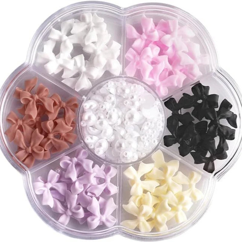 3D Nail Art Charms and Decoration Set Mixed Resin Accessories
