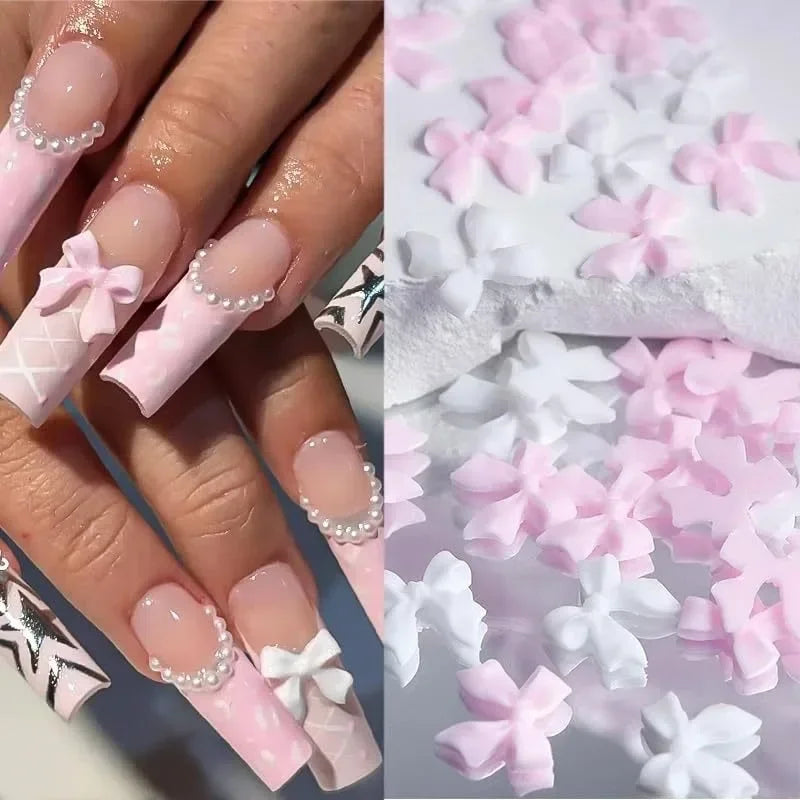 3D Nail Art Charms and Decoration Set Mixed Resin Accessories
