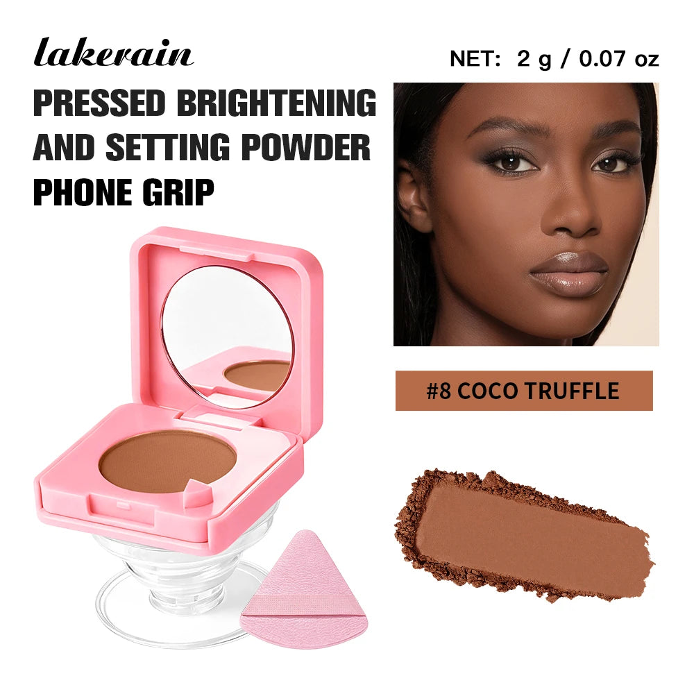 Pressed Face Powder and Setting Compact with Mirror - 26
