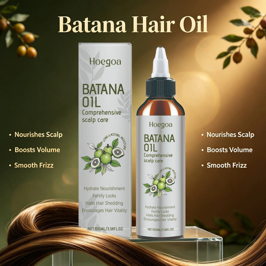 Batana Oil Hair Serum Scalp Treatment for Stronger Growth and Shine