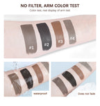Waterproof Eyebrow Gel Set Long Lasting Eyebrow Tint Makeup
