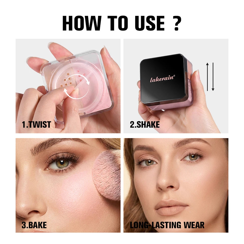 Color Correcting Setting Powder Matte Loose Finishing Powder - 14