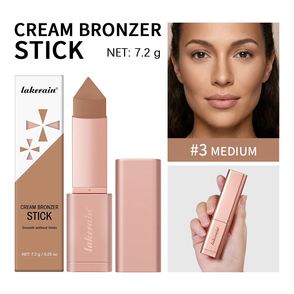 Cream Bronzer Stick Face Contouring Makeup Highlighter