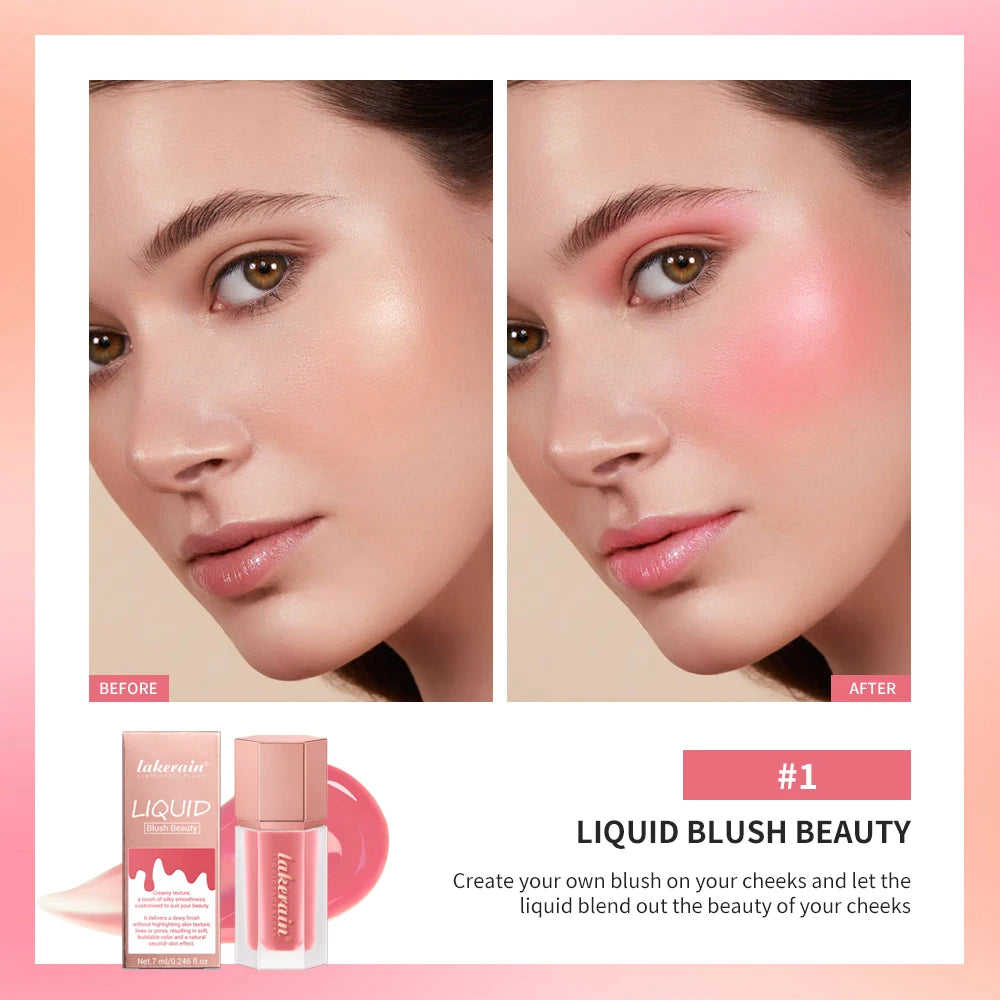 Liquid Blush Face Cheek Tint Long Lasting Matte Makeup
