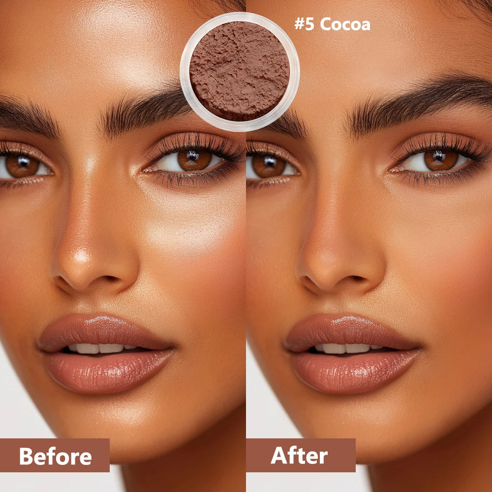 Matte Setting Powder and Face Baking Powder for Long Lasting Makeup - 5