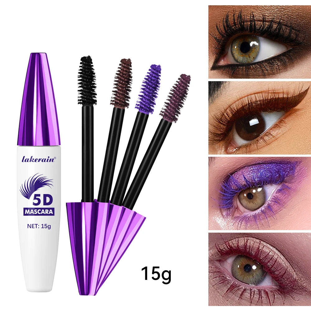 5D Mascara Waterproof Lengthening Lash Volume Makeup