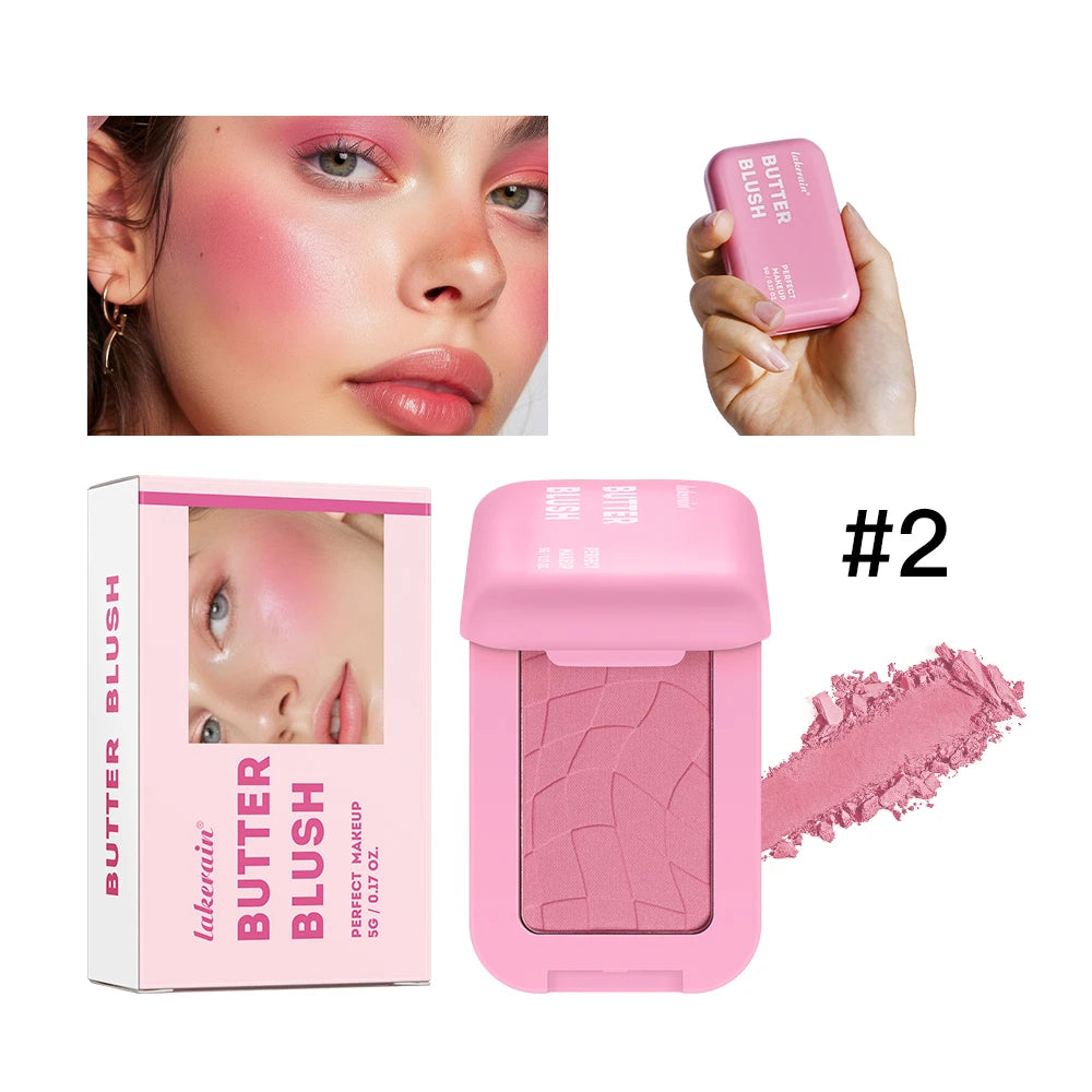Butter Blush Palette Long Lasting Cream Cheek Makeup - 22