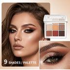Eyeshadow Palette 9 Color Matte Shimmer Eye Makeup Kit