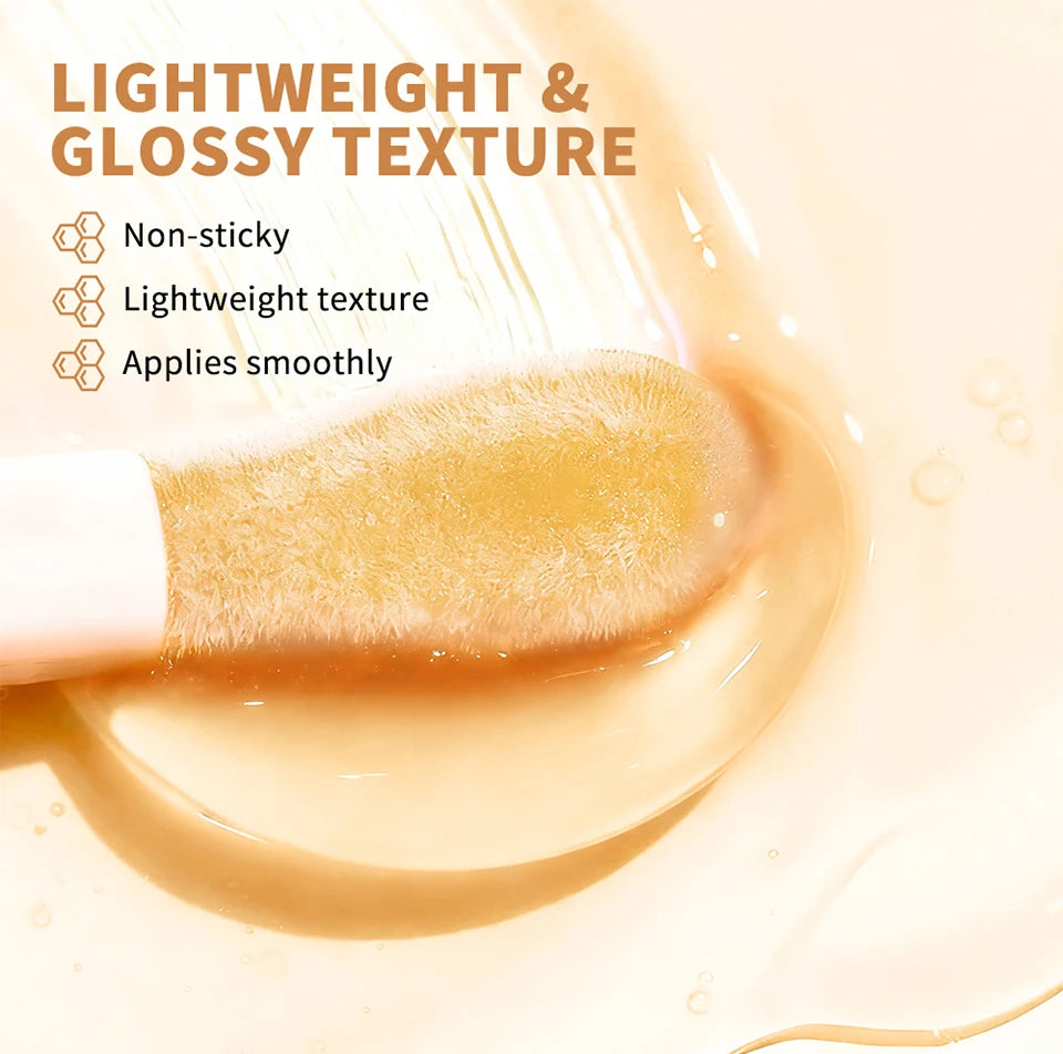 Honey Chocolate Lip Glaze and Moisturizing Lip Gloss Set - 13