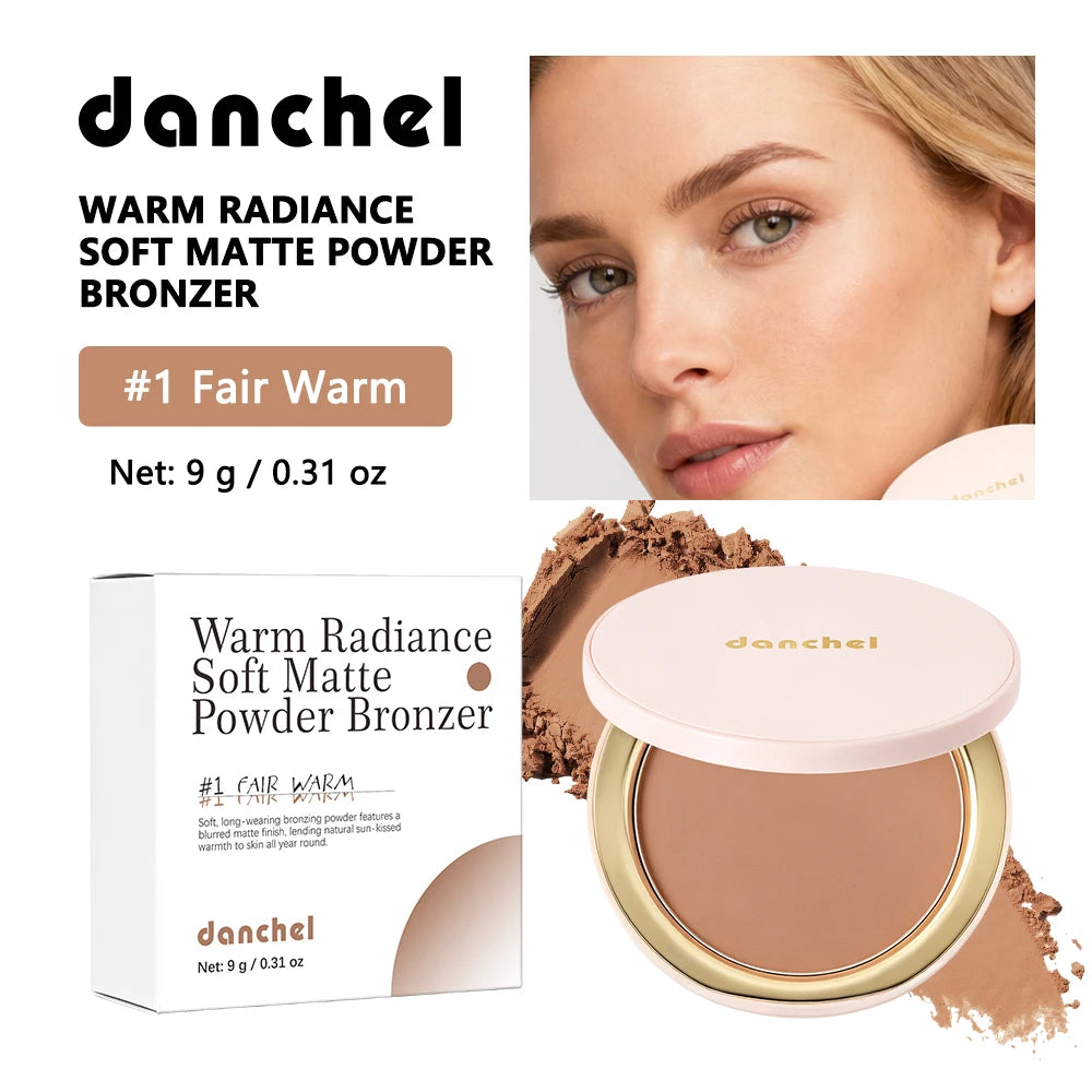 Pressed Bronzer Powder Matte Contouring Makeup - 20