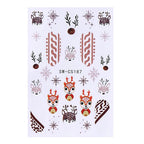 Christmas Nail Stickers Winter Nail Art Decals