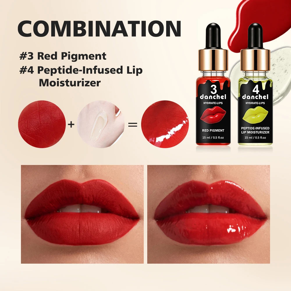 4 Piece Hydrate Lips Care Set Lip Treatment and Tinted Gloss Combo