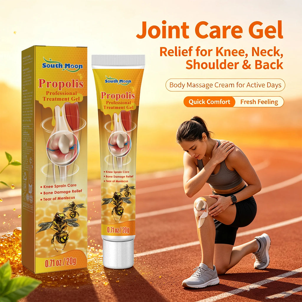 Propolis Joint Care Gel Soothing Massage Cream for Muscle Relief