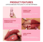 Matte Lipstick and Lip Liner Makeup Set Long Lasting Lip Cosmetic Kit