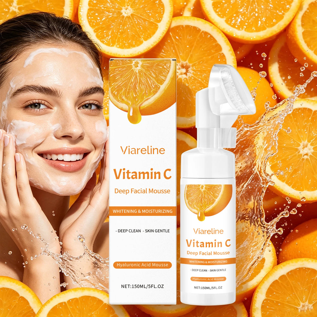 Vitamin C Facial Cleanser and Foaming Face Wash