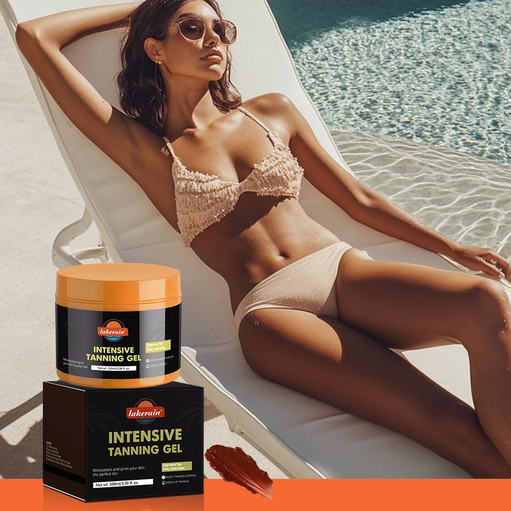 Intensive Tanning Gel Sun Tan Accelerator Body Bronzer