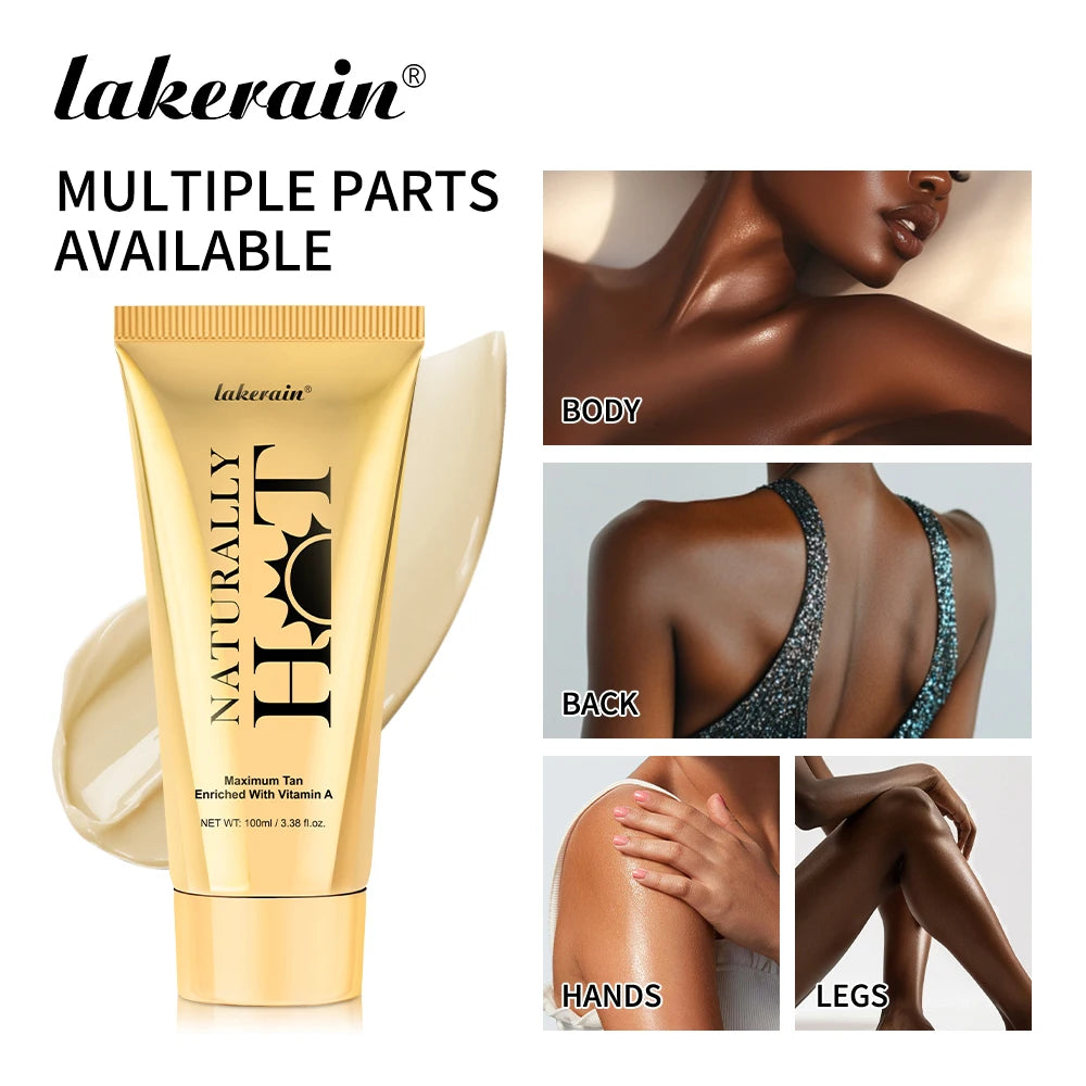 Hot Tanning Cream Self Tanner Bronzer for Natural Glow