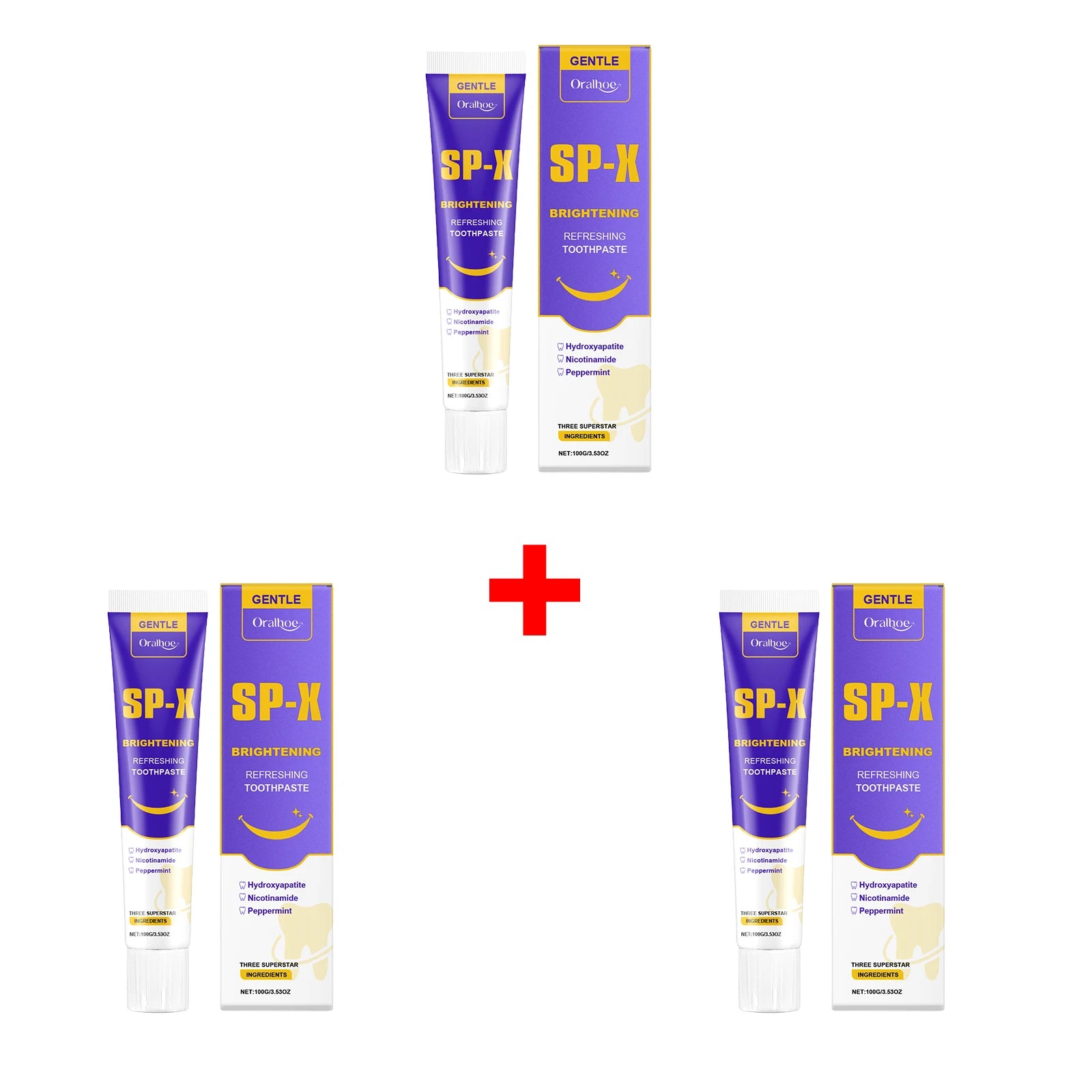 Brightening Toothpaste Teeth Whitening Stain Remover - 16
