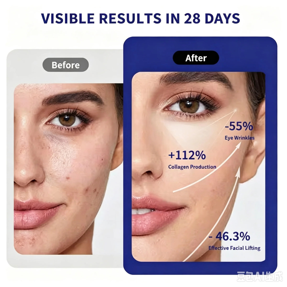 3 in 1 Facial Massager and LED Skin Tightening Wand