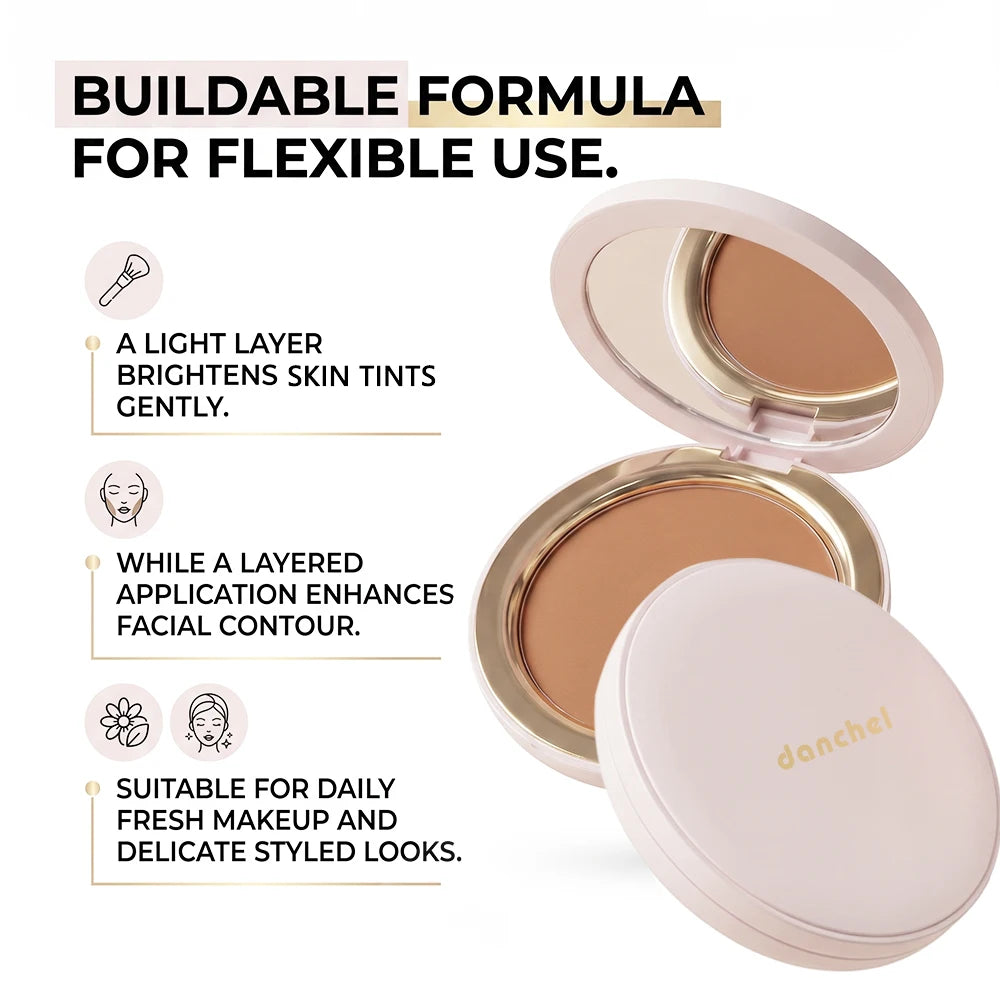 Pressed Bronzer Powder Matte Contour Makeup - 3