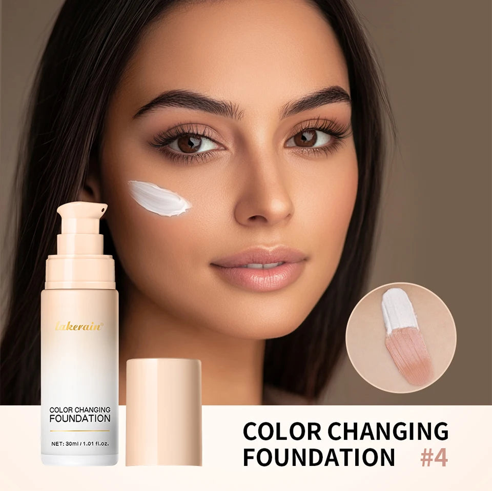 Color Changing Liquid Foundation Face Concealer Makeup Base
