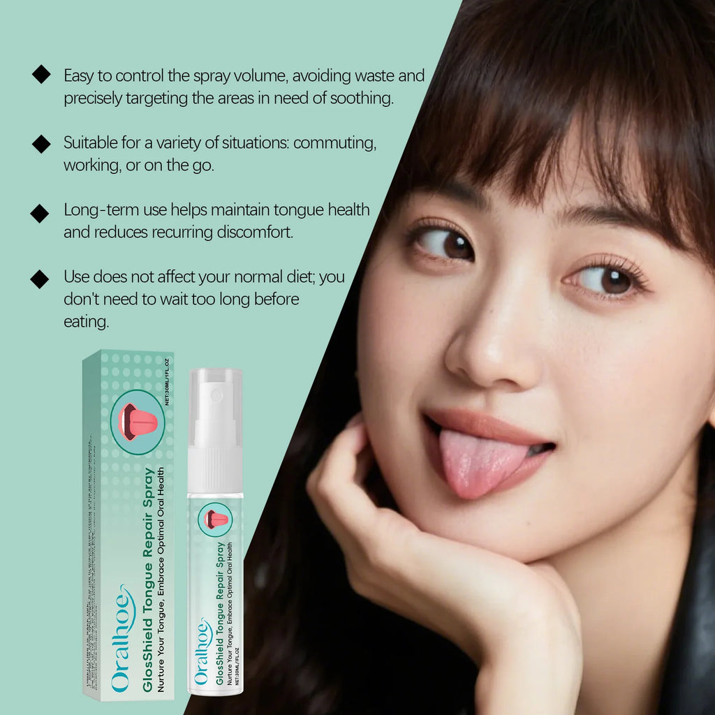 Tongue Repair Spray Oral Breath Freshener