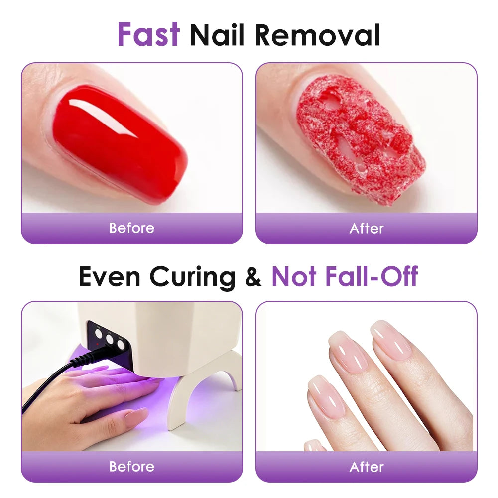 2 in 1 Nail Dryer and Electric Gel Polish Remover Manicure Bowl