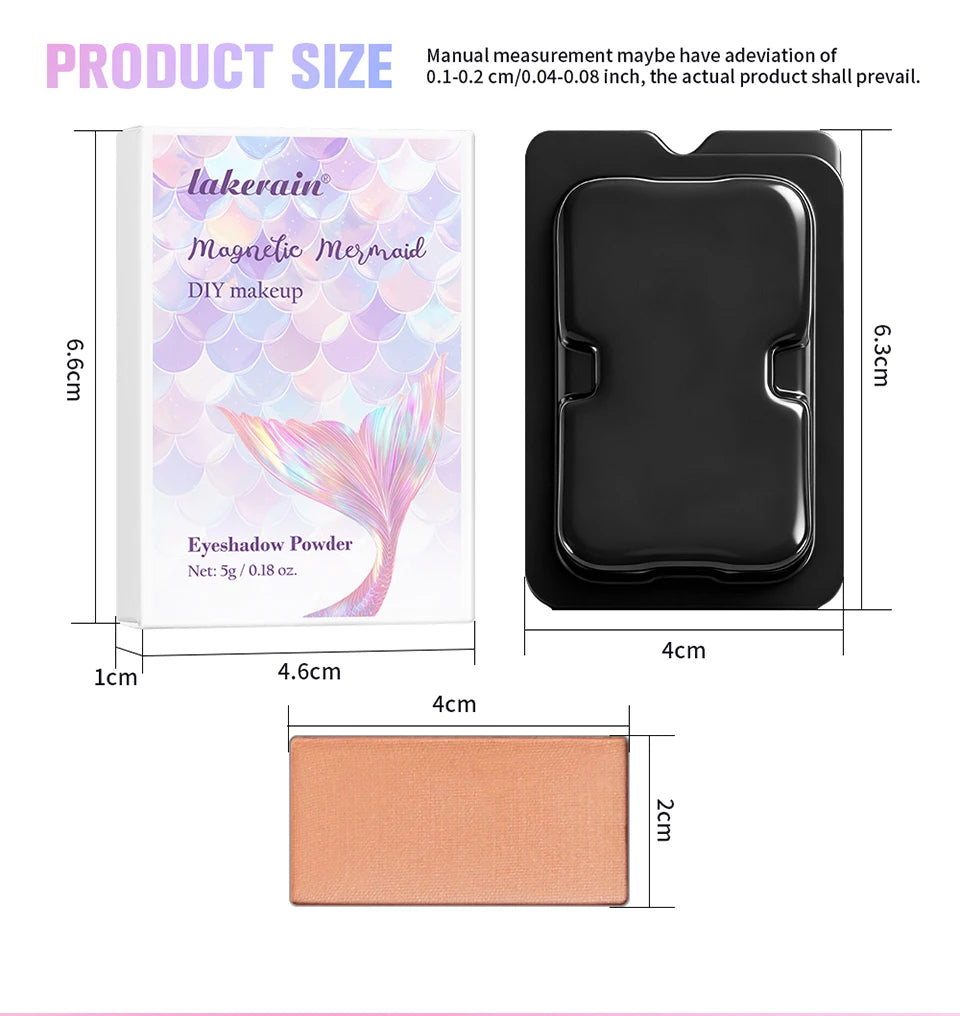Eyeshadow Palette Refill Waterproof Magnetic Makeup Pan