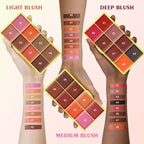 Cream Highlighter Palette and Face Bronzer Makeup Set