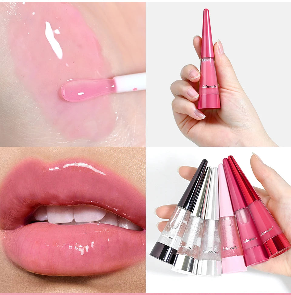 Lip Plumper and Volumizing Lip Gloss Serum for Fuller Looking Lips